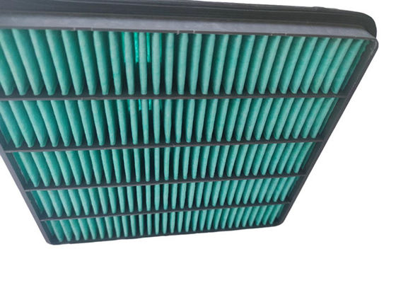 Dos PP filtro verde ou branco 17801-51020 do diesel da tela de ar para carros japoneses