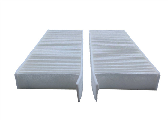 Par de filtro de ar de cabine de peças de automóvel branco OE 9804163380 para PEUGEOT