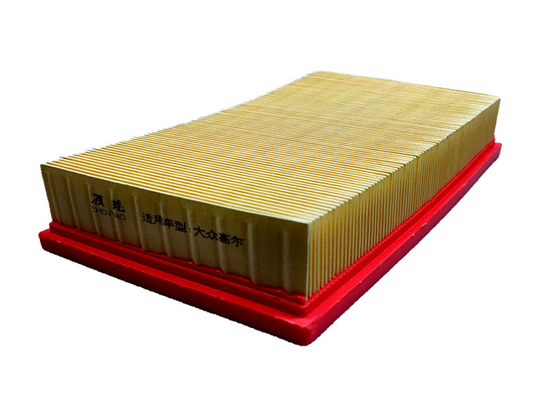 Filtros de ar automotivos de papel amarelo PU 337 129 620 para muitos carros