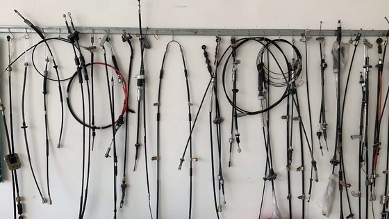Conector preto branco do fio do freio do carro da resistência de corrosão para a bicicleta da motocicleta
