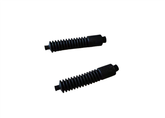O preto grita o silicone da bota 6mm dos foles de borracha complicados de borracha e das botas