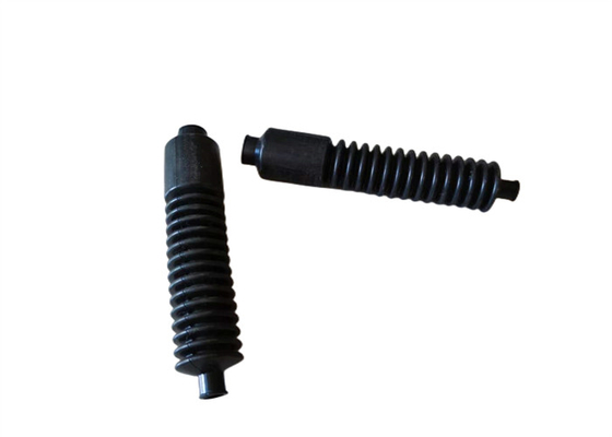 O preto grita o silicone da bota 6mm dos foles de borracha complicados de borracha e das botas